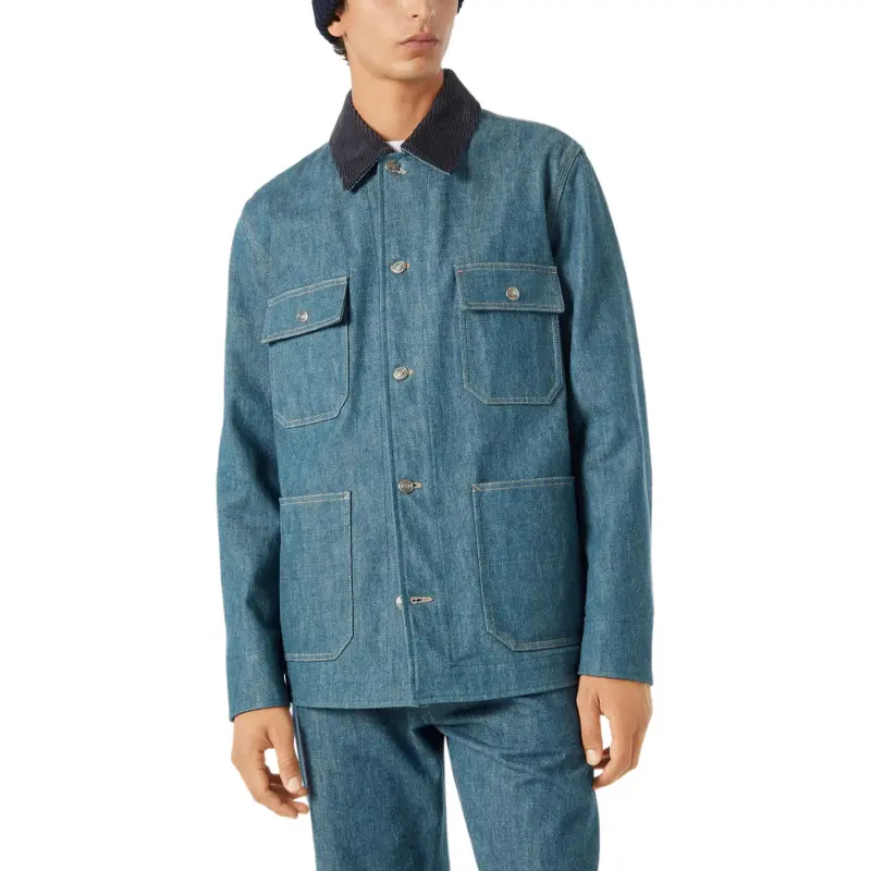 Loro Piana Jackets Men Blue-2