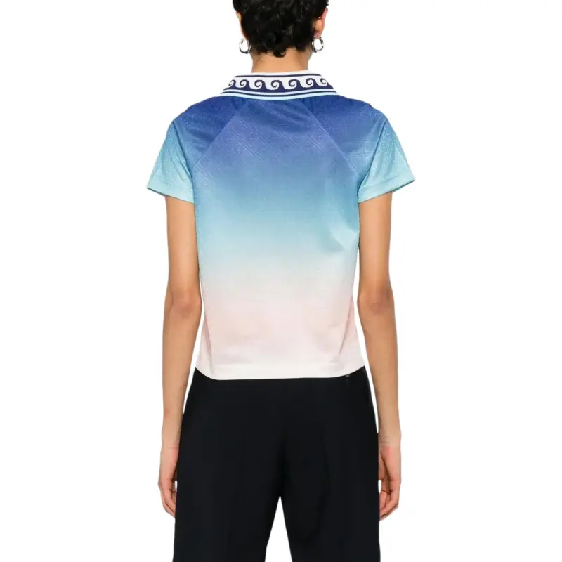 CASABLANCA Jacquard monogram T shirt-2
