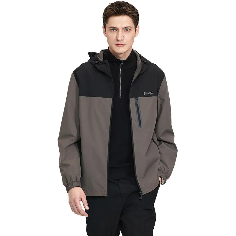 Dance With Wolves Jackets Coats Men's Khaki-1