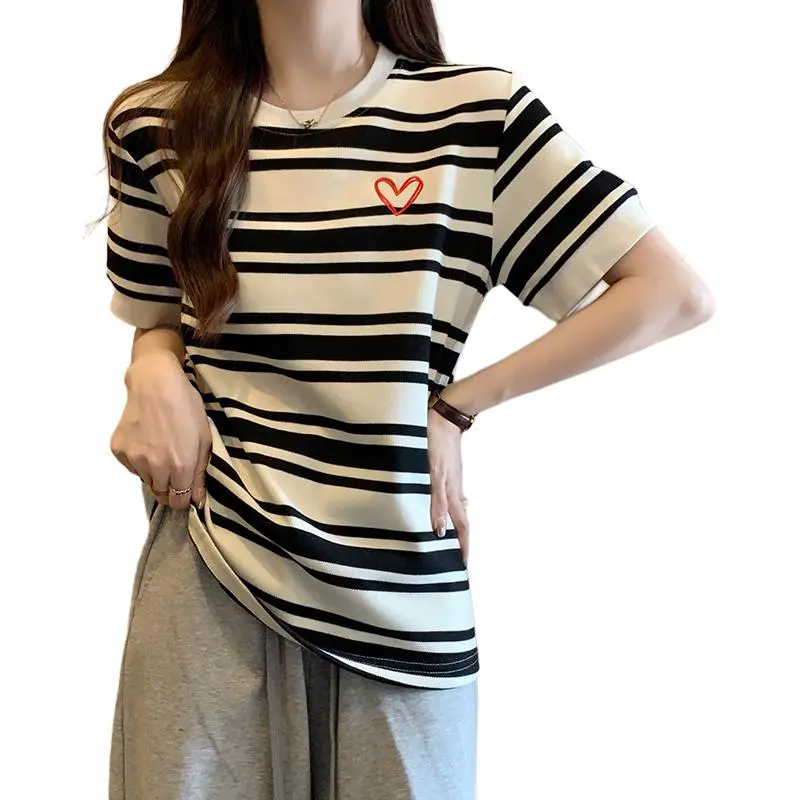 Mu Xiao Xin Set in Sleeve T Shirt Women's-8