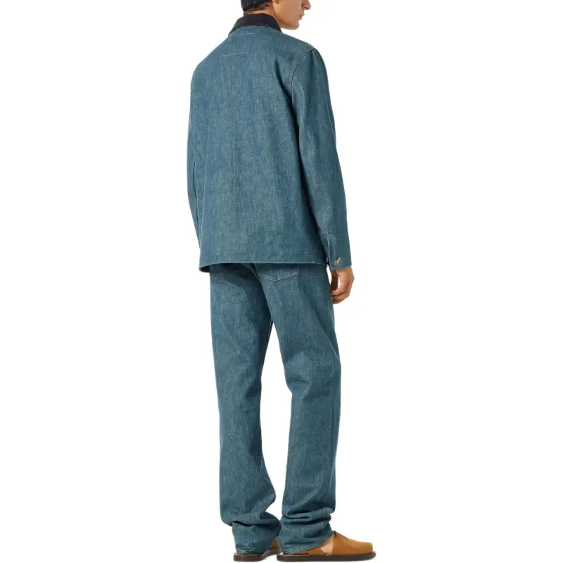 Loro Piana Jackets Men Blue-4