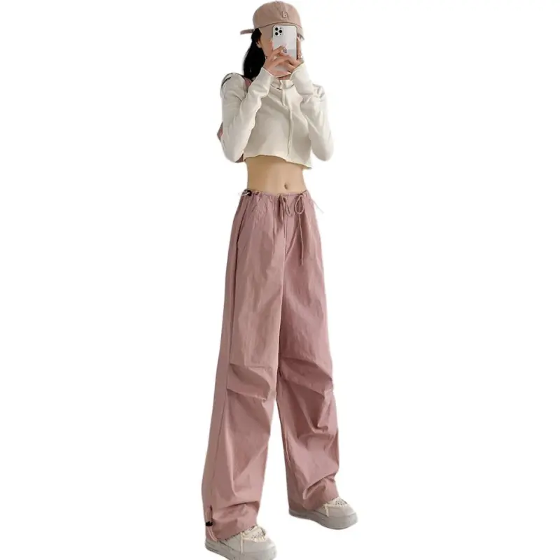 Mu Qingqing Cargo Pants Women's-1