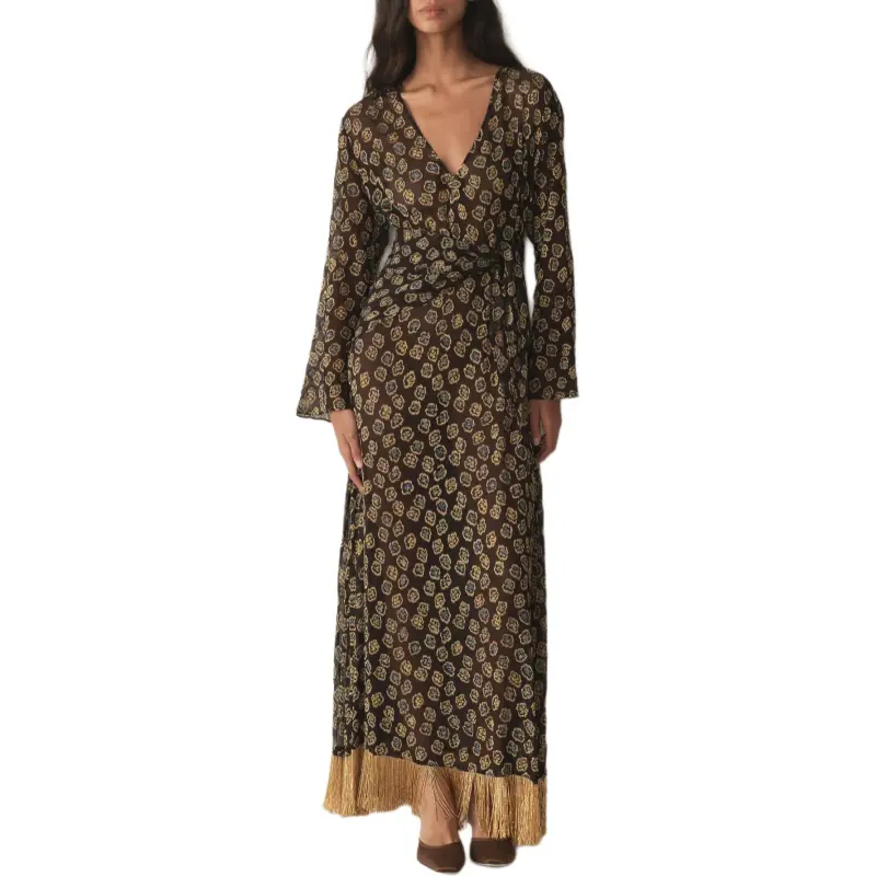 DOEN MONIQUE DRESS Long Sleeved Dress Women's-2