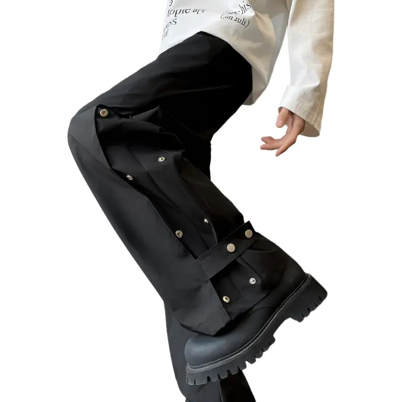 FONDLOOK Casual Pants Unisex-2