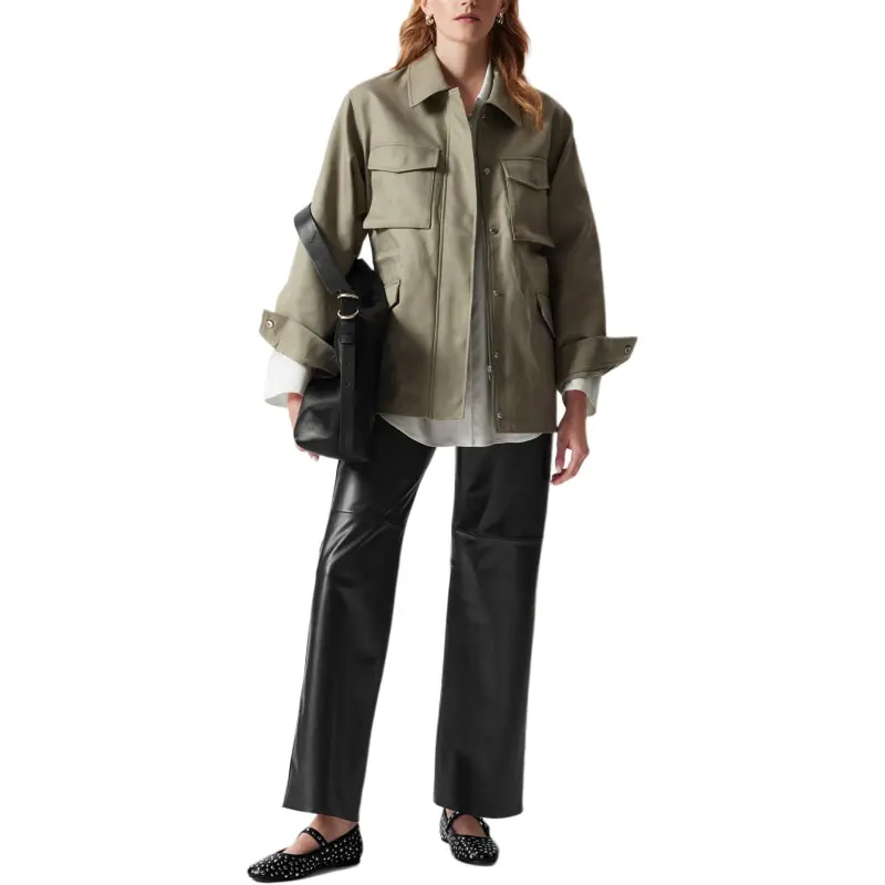 Other Stories Jackets Coats Women's Khaki-3