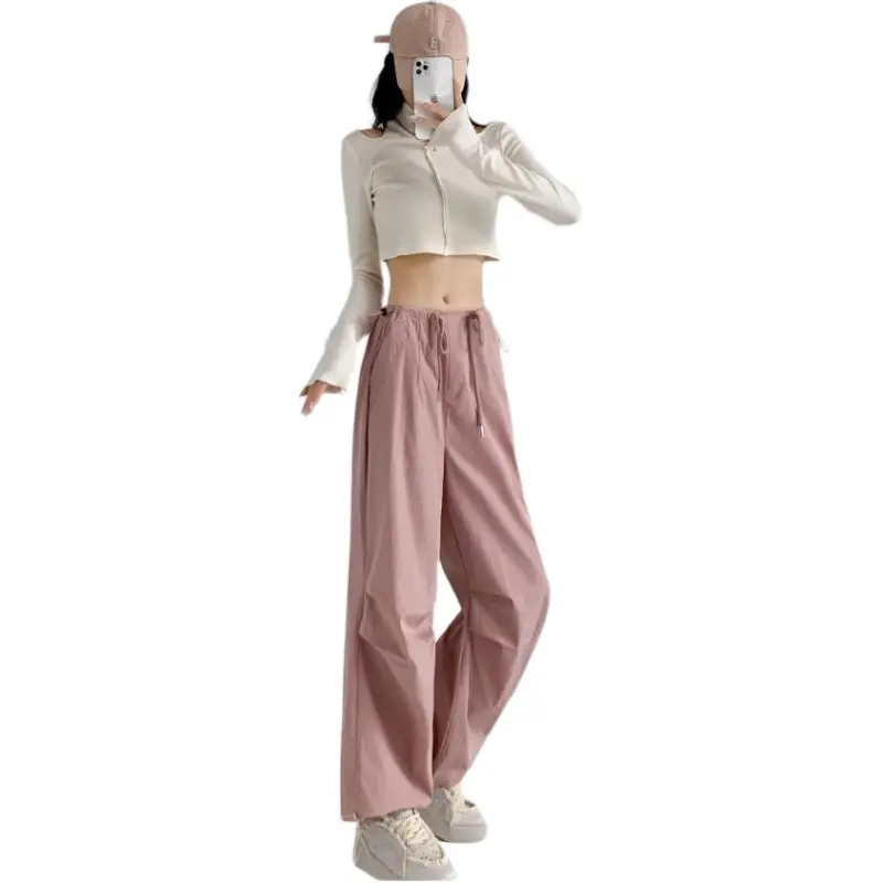 Mu Qingqing Cargo Pants Women's-2