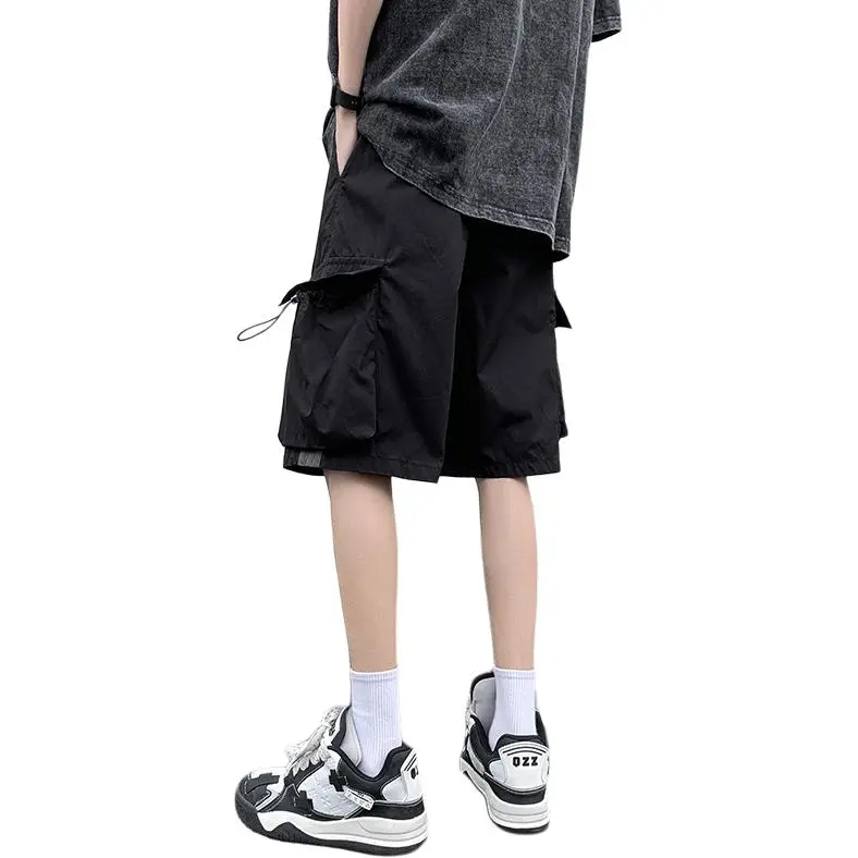 Ganbostore Cargo Shorts Unisex-14