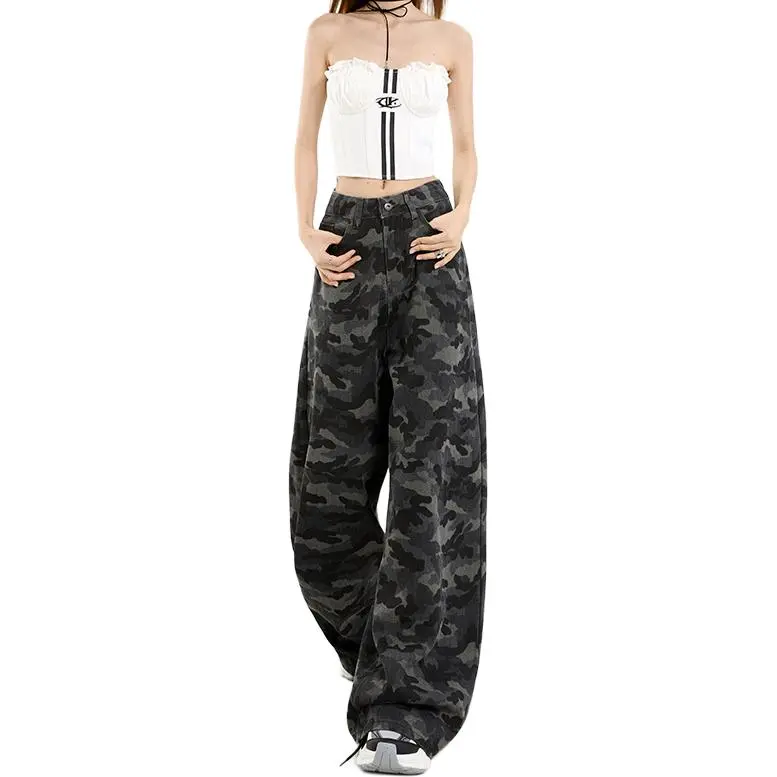 Kazakhstan Jeans Women's Camouflage-4