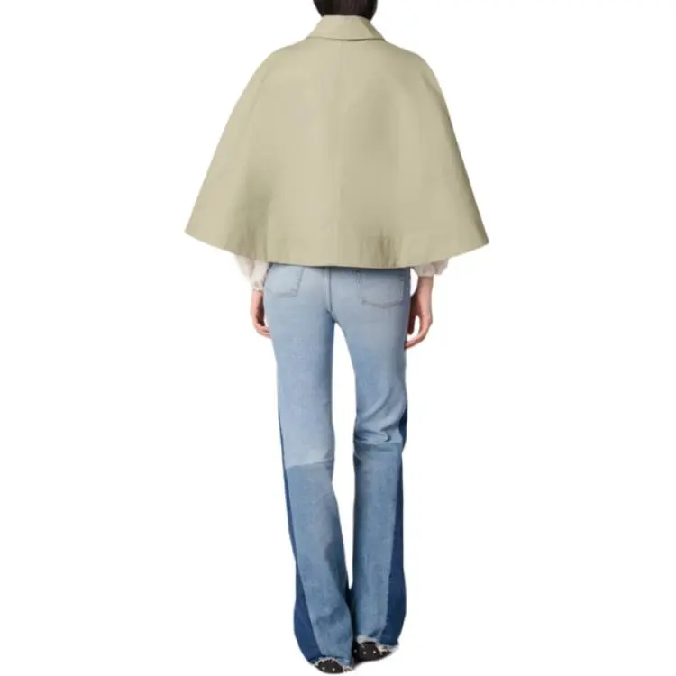 Maje Double breasted Cape-2