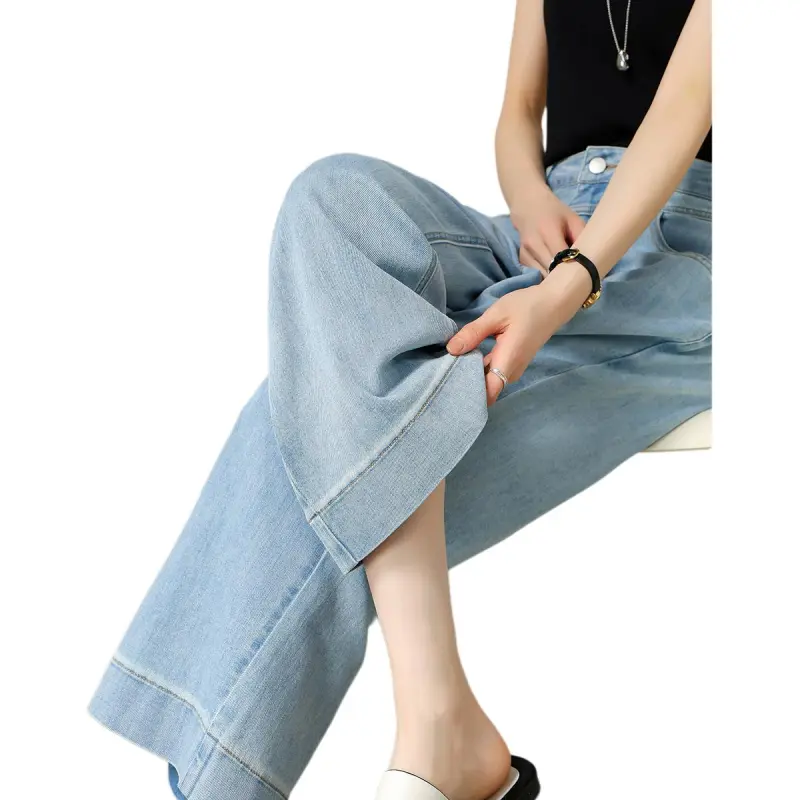 Weixi Jeans Women's Sky Blue-3