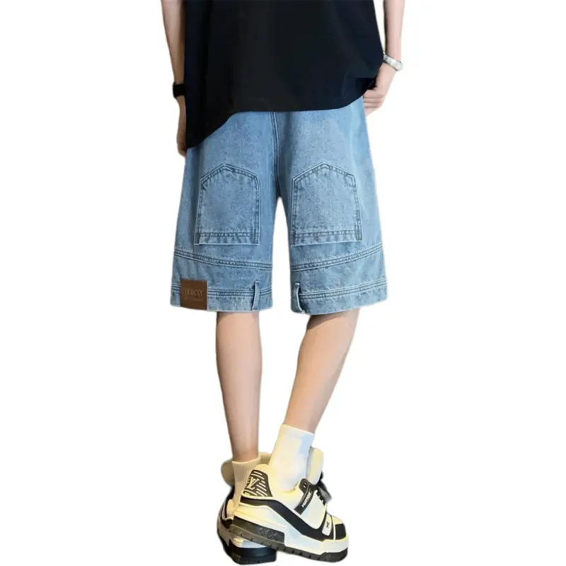 Colorful Creations Denim Shorts Unisex-1