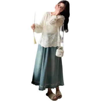 Fele.d Two Piece Skirt Sets Women's
