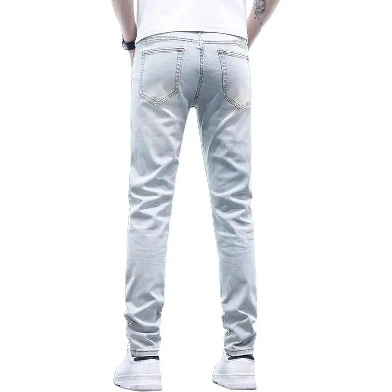 TESTUNG Classic And Versatile Jeans Men's-6