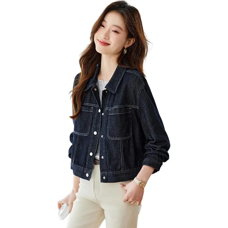 La Chapelle Denim Jacket Women's Denim Blue-1