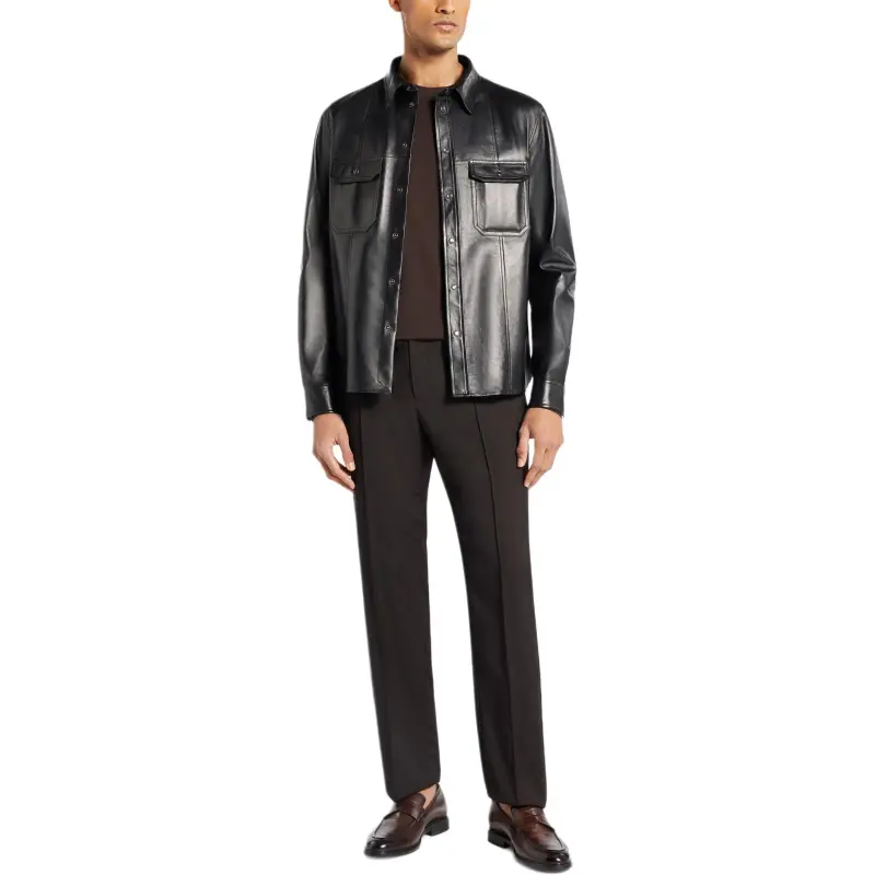 TOM FORD Nappa Western Shirt-1
