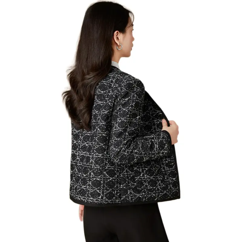 Mylan Cropped Coats Women's Black-0
