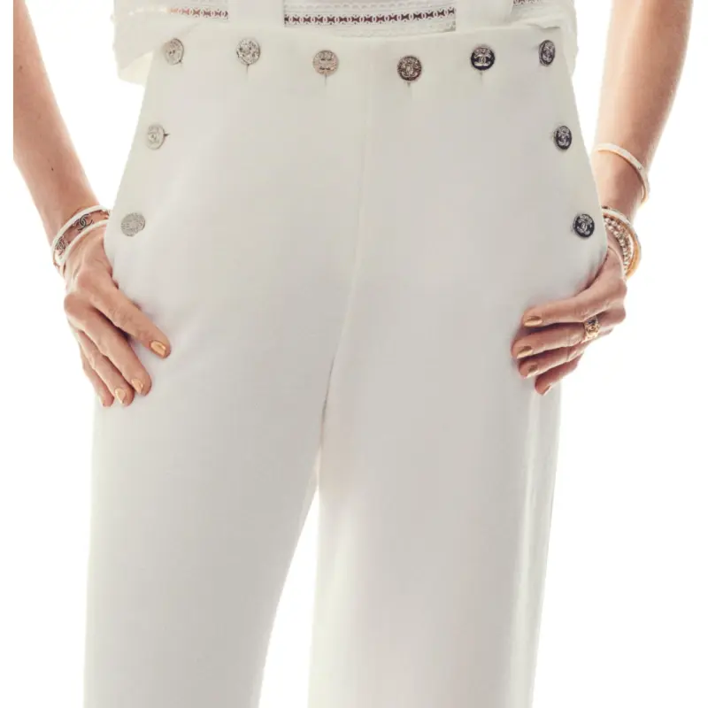 CHANEL Overalls Women's White-2