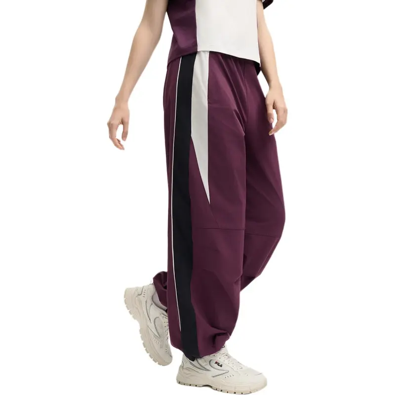 FILA ORIGINALE Casual Pants Women's Italy Version Plum-5