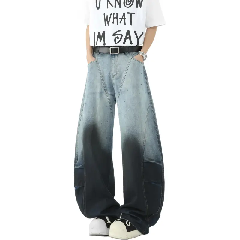 PANDA ADEVIL Jeans Unisex Blue-2