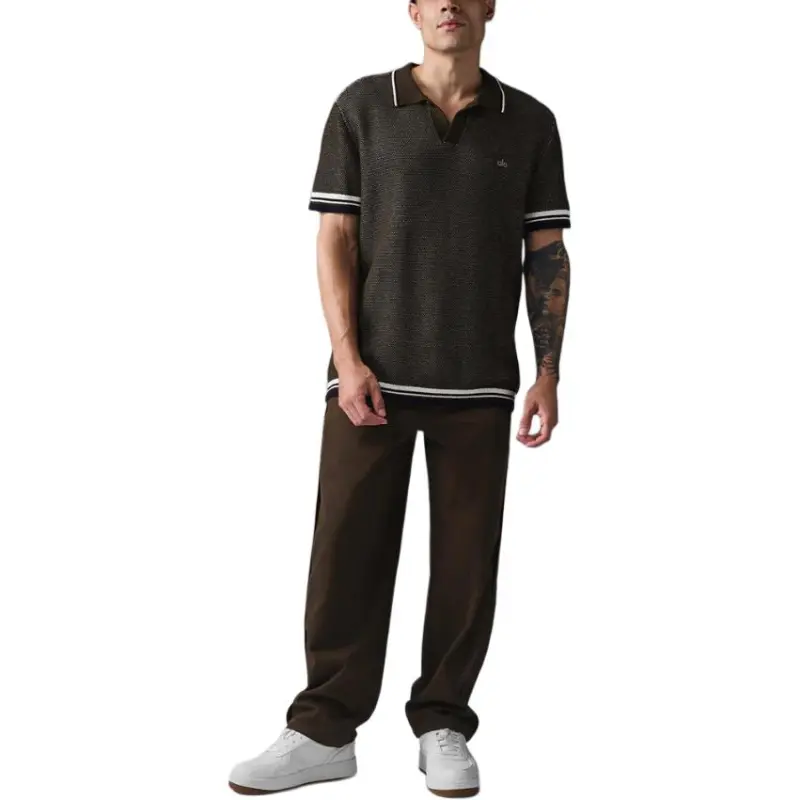 Alo Yoga Polo Shirts Men-2