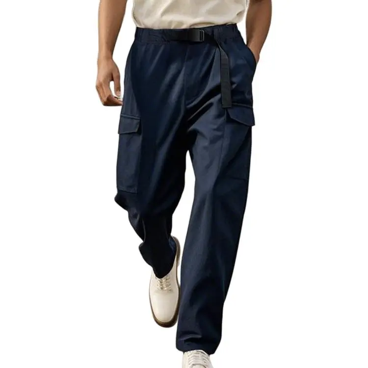 AKCLUB Vintage Collection Casual Pants Men's Dark Navy Blue-2