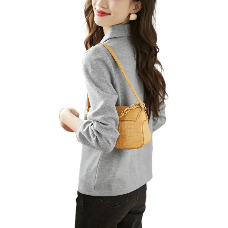 Mo Han Yi Mei Regular T Shirt Women's Gray-4