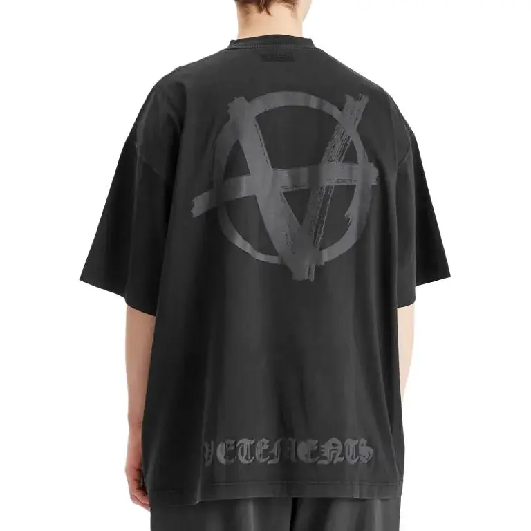 Vetements Logo Printed Crewneck T Shirt-3