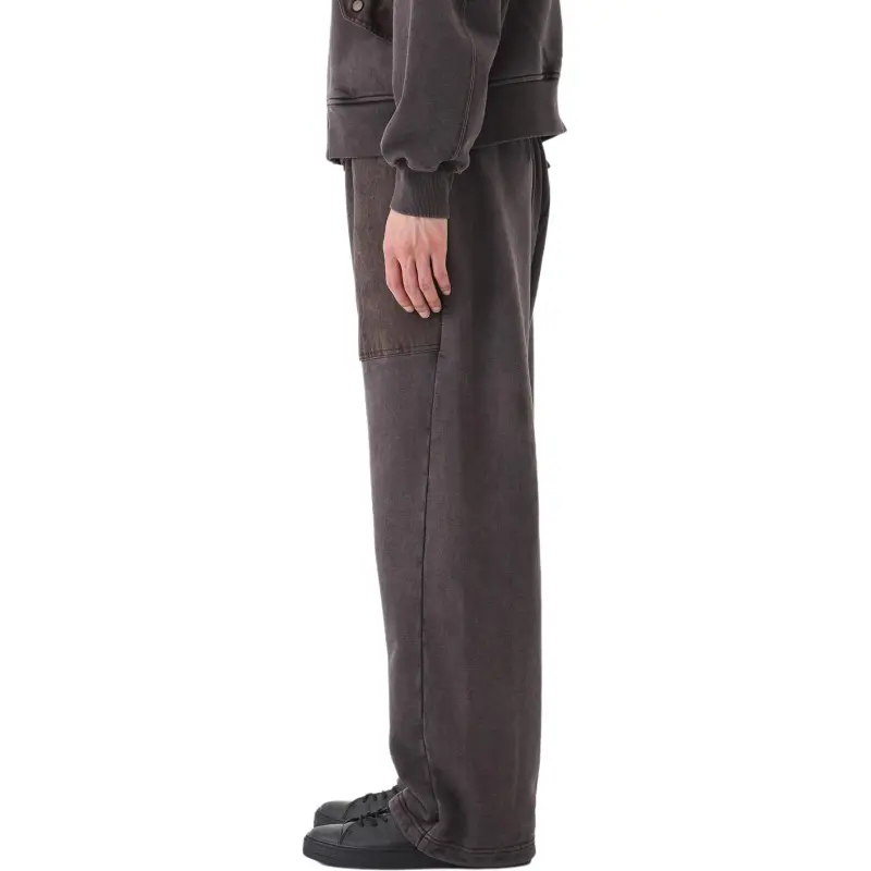 UNITED TOKYO SS25 Knitted Sweatpants Men's Brown-4