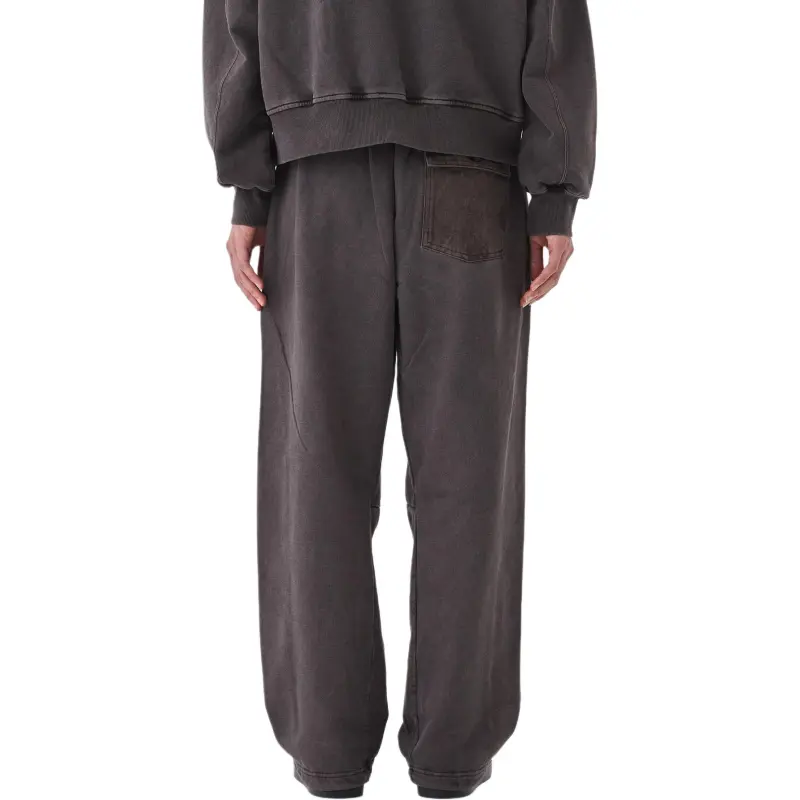UNITED TOKYO SS25 Knitted Sweatpants Men's Brown-3