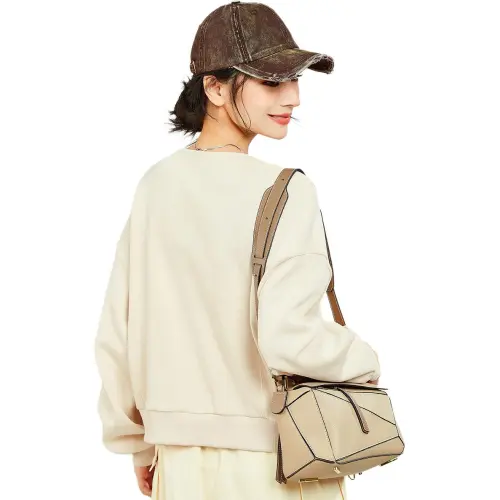 MUGUOGUOMU Spring Fall Sweatshirt Loose Fit Women's