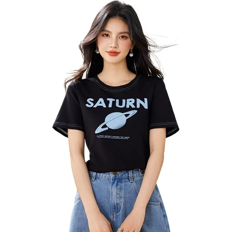 La Chapelle T Shirt Women's Black-1