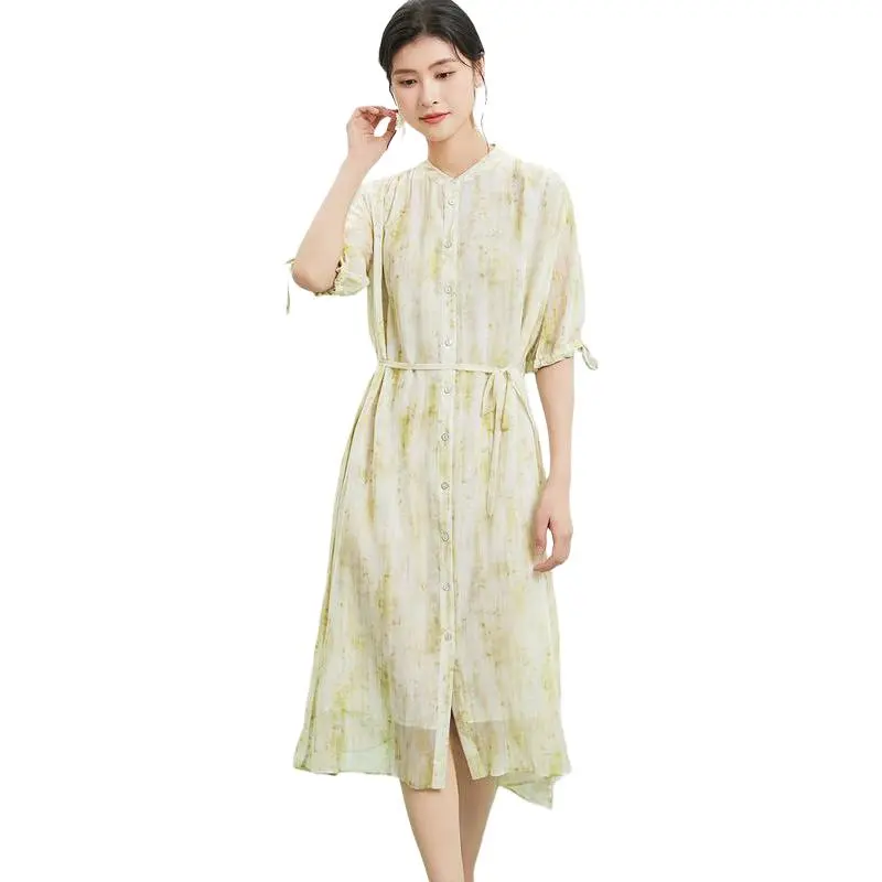 JINJU Short Sleeved Dress Women's-1