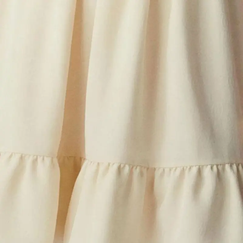 CHANEL SS23 Casual Short Skirts Women's Light Yellow-4