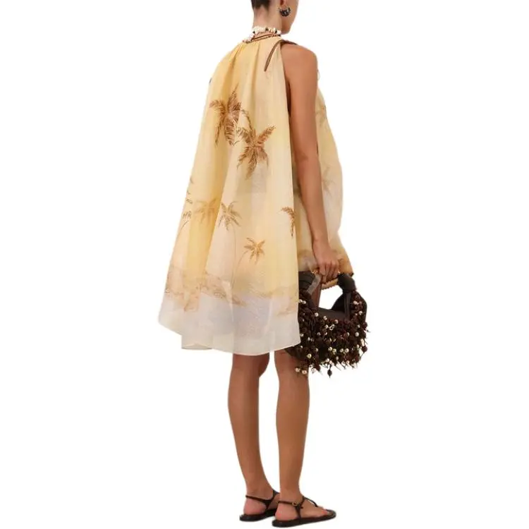 Zimmermann Balance Plunge Mini Dress-2
