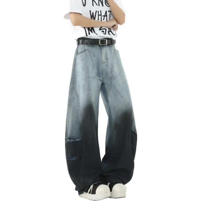 PANDA ADEVIL Jeans Unisex Blue-6