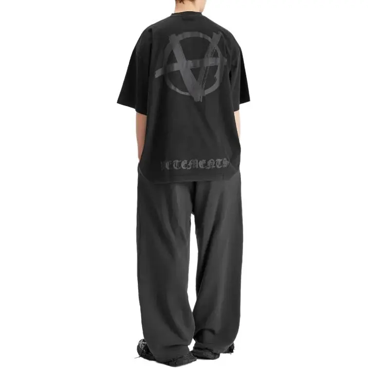 Vetements Logo Printed Crewneck T Shirt-4
