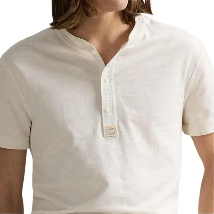 Ralph Lauren SS25 T Shirt Men's Cream-4