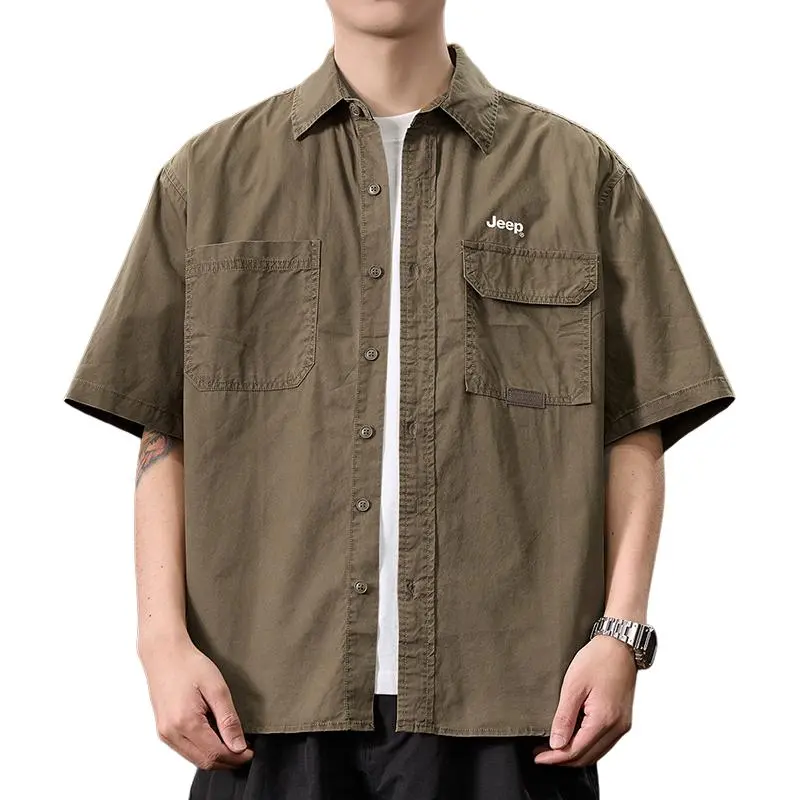 Jeep Outdoor Casual Shirt Unisex-13