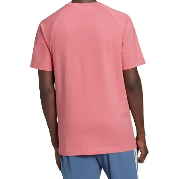 Adidas Originals T Shirt Unisex Coral Pink-2