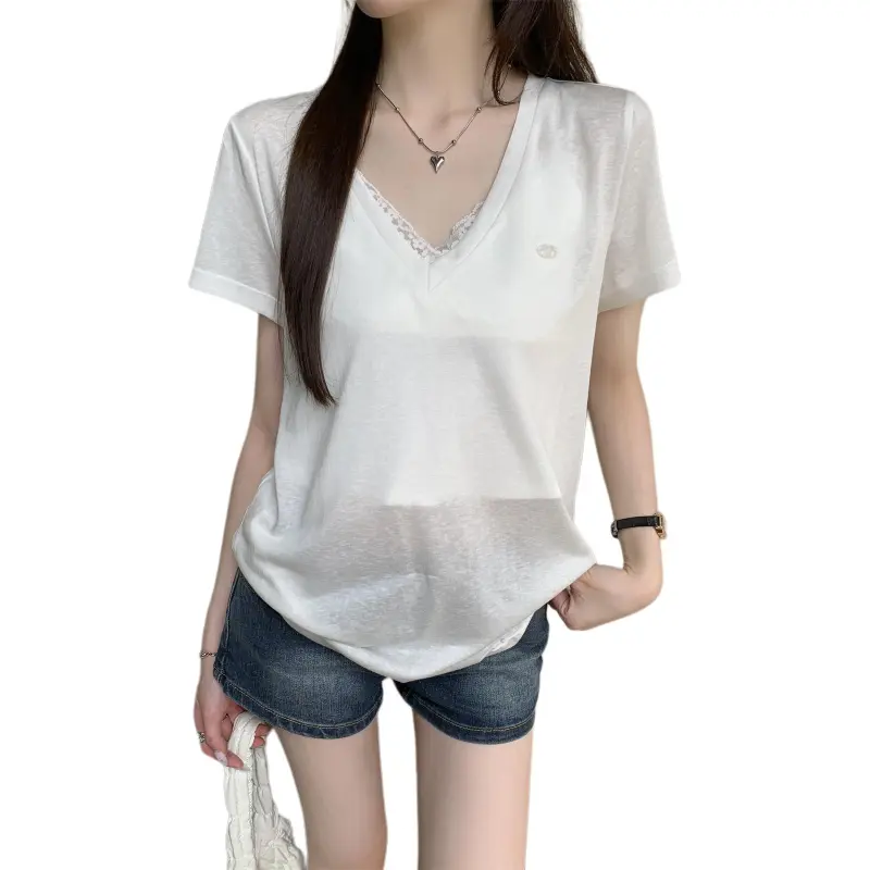 The Temptation Of The Muse T Shirt Women's White-1