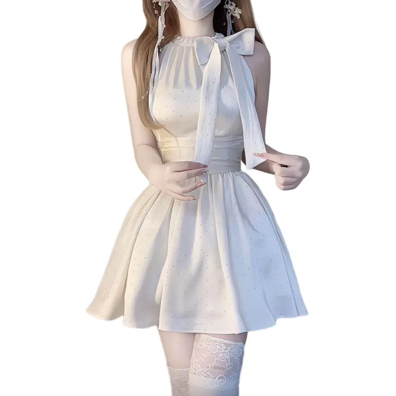 Si Bei'er Sleeveless Dress Women's-4