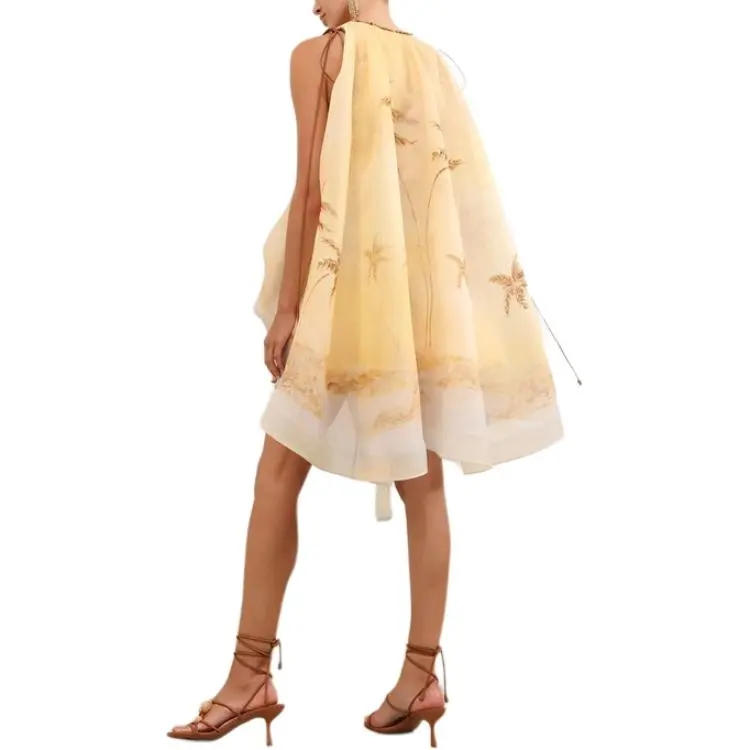 Zimmermann Balance Plunge Mini Dress-3