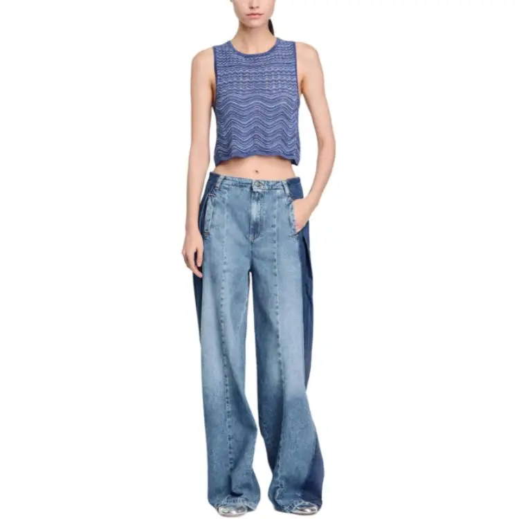 Sandro Glitter knit Top-2