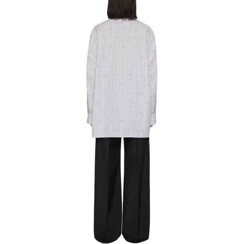 Givenchy Allover 4G Patterned Oversized Shirt-3