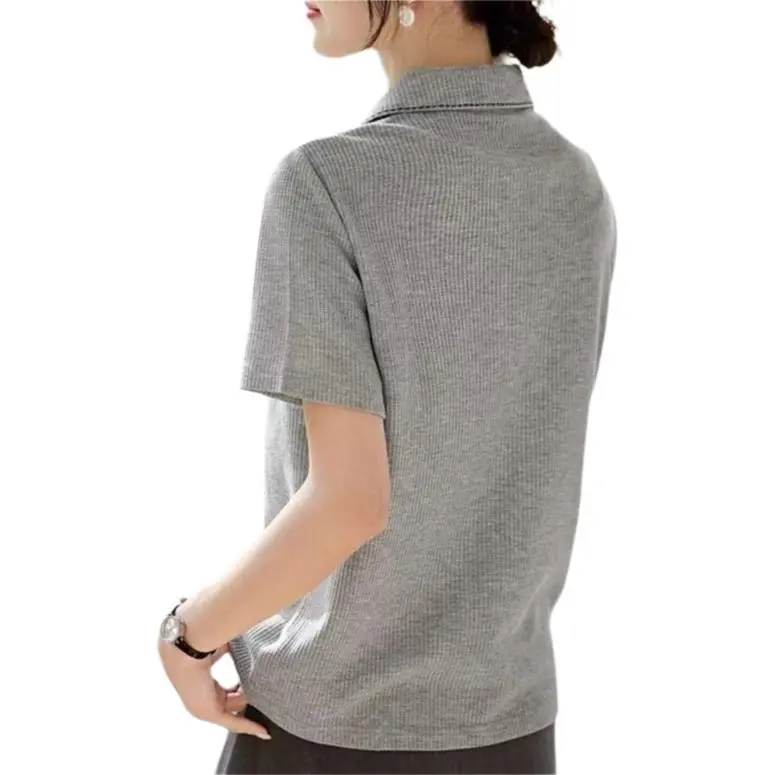 PIERRE CARDIN T Shirts Women's Gray-3