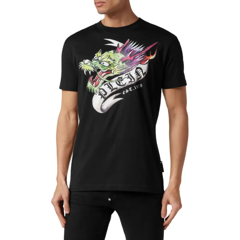 PHILIPP PLEIN Ss Round Neck T shirt-1