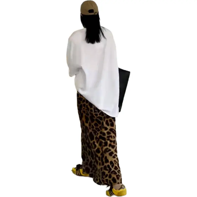 Wbwq Casual Long Skirt Women's Image Color-1
