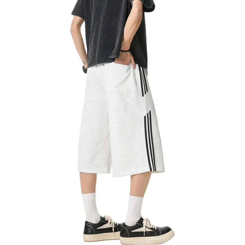 Mackyo Casual Shorts Unisex Black-3