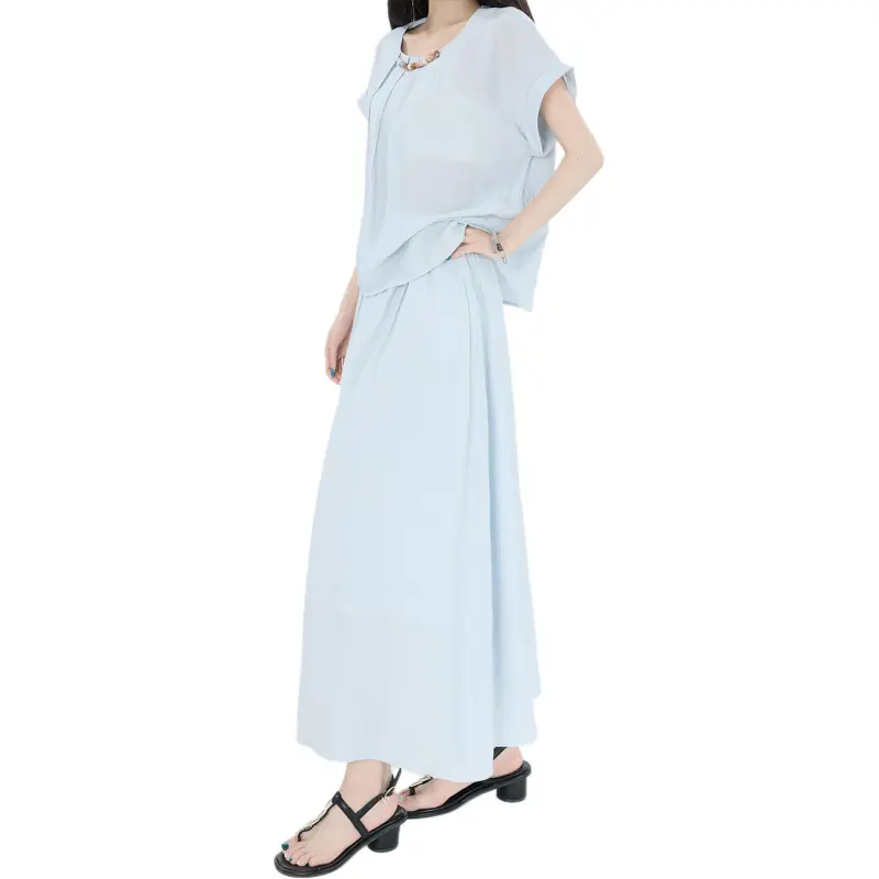 Kazakhstan Two Piece Skirt Sets Women's-3