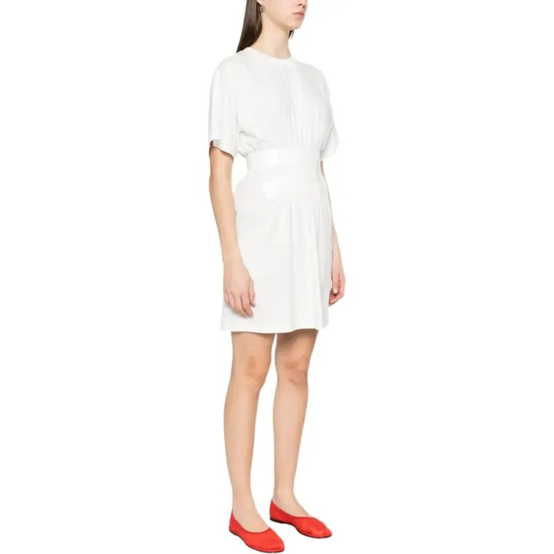 MM6 Maison Margiela Duct Tape detail Mini Dress-2